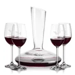 Ensemble carafe Henkel 60 oz et 4 verres à vin Woodbridge