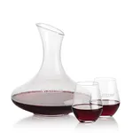 Ensemble carafe Innisfil 50 oz et 2 verres à vin sans pied Reina