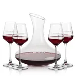 Ensemble carafe Innisfil 50 oz et 4 verres à vin Bretton