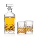 Longford Decanter 32 oz and 2 Whisky Glasses