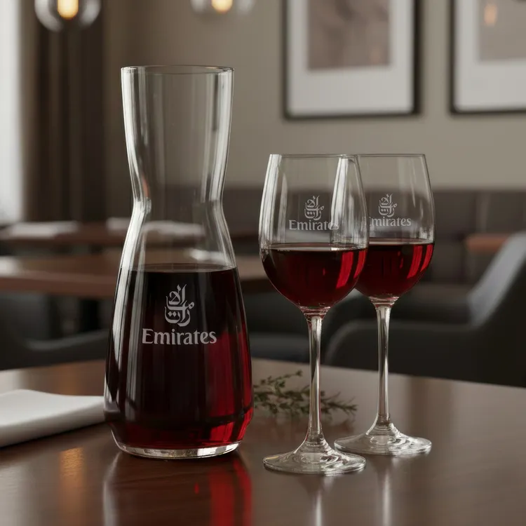 Mason 25 oz Carafe and 4 Burlington Wine Glasses Set #3