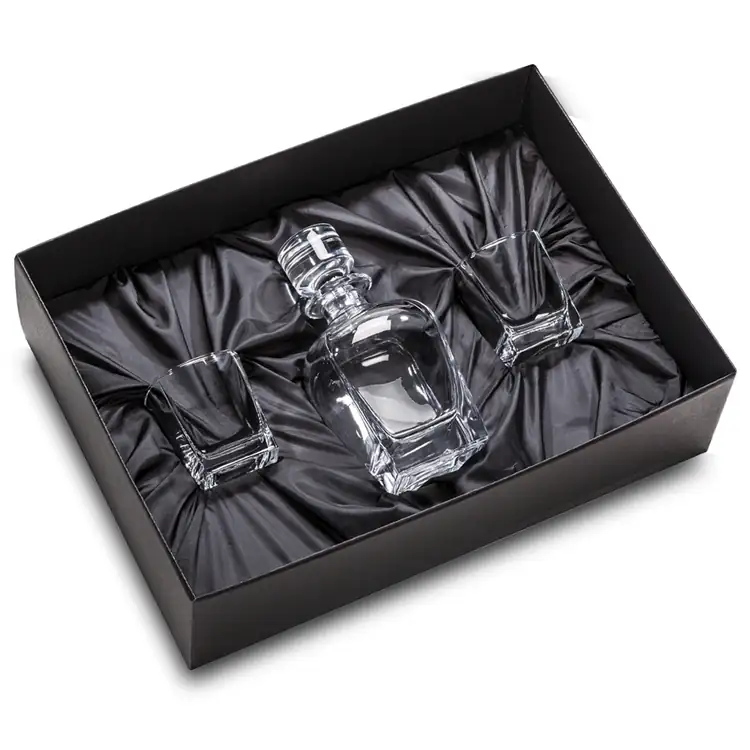 Monterey Decanter 30 oz and 2 Whisky Glasses #2