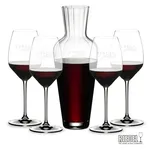 RIEDEL Mosel 46.5 oz Carafe and 4 Extreme Wine Glasses Set