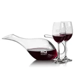 Reyna 48 oz Carafe and 2 Woodbridge Wine Glasses Set