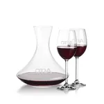 Senderwood 48 oz Carafe and 2 Woodbridge Wine Glasses Set