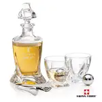 Ensemble carafe Seneca 25 oz, 2 verres 10 oz et sphères à whisky de Swiss Force