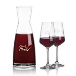 Winchester 36.5 oz Carafe and 2 Cannes Wine Glasses Set