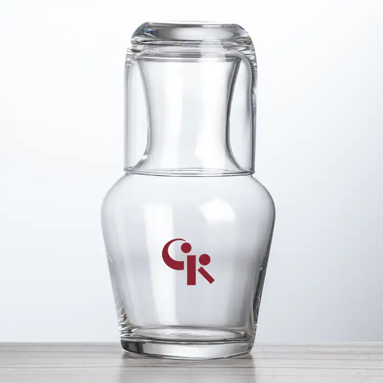 Ensemble carafe à eau Summit 16 oz et verre - Impression