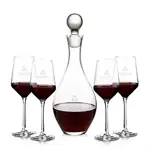 Briarwood Wine Decanter 33 oz and 4 Tucson Wine Glasses