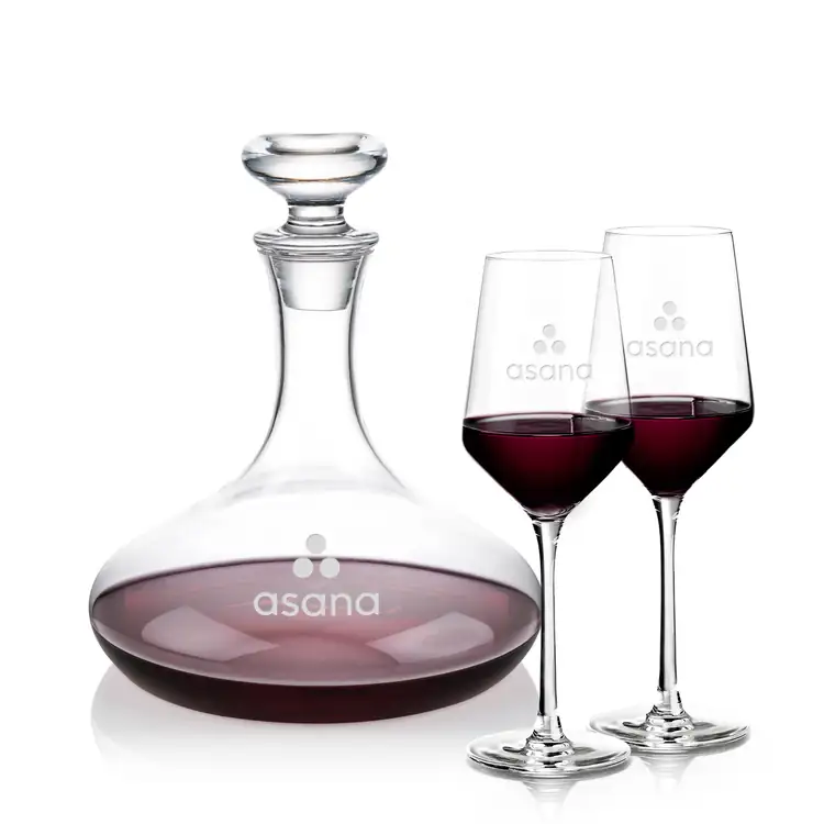 Ensemble carafe à vin Elliston 33 oz et 2 verres à vin Tucson