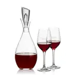 Juliette Wine Decanter 32 oz and 2 Lethbridge Wine Glasses