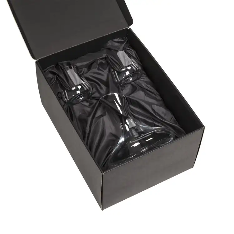 Juliette Wine Decanter 32 oz and 2 Germain Stemless Wine Glasses #2