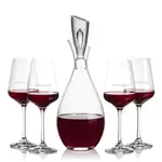 Juliette Wine Decanter 32 oz and 4 Breckland Wine Glasses