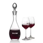 Ensemble carafe à vin Malvern 32 oz et 2 verres à vin Oldham