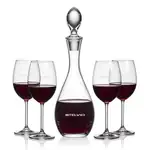 Ensemble carafe à vin Malvern 32 oz et 4 verres à vin Blyth