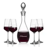 Ensemble carafe à vin Malvern 32 oz et 4 verres à vin Cannes