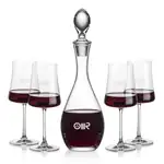 Ensemble carafe à vin Malvern 32 oz et 4 verres à vin Dakota