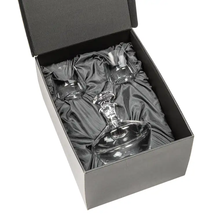 Ensemble carafe à vin Tucson 54 oz et 2 verres à vin sans pied #3