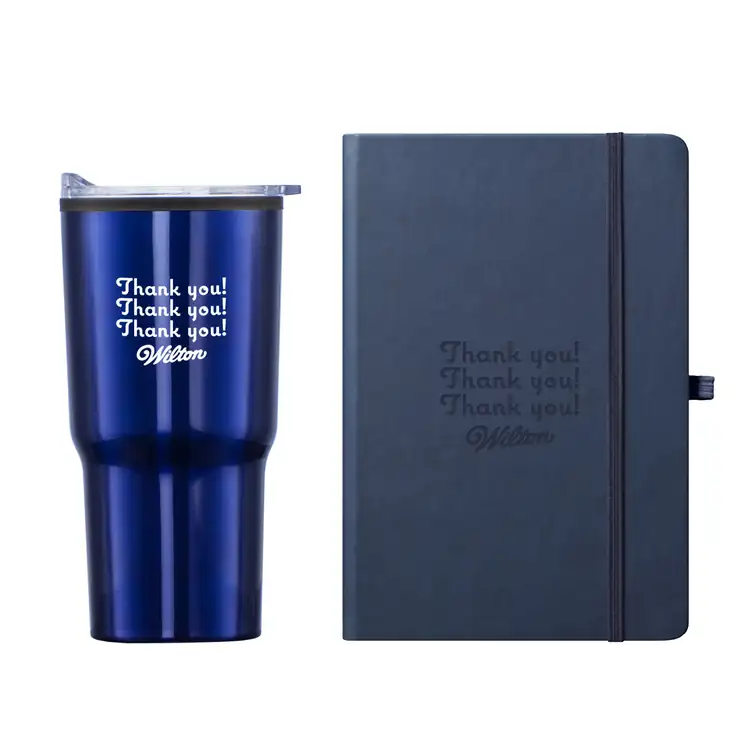 Eccolo Cool Journal and Bexley Tumbler Gift Set #2