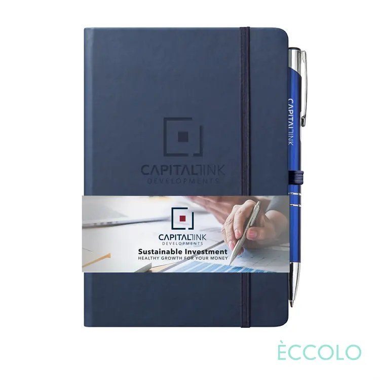 Eccolo Cool Medium Journal and Clicker Pen Set #6