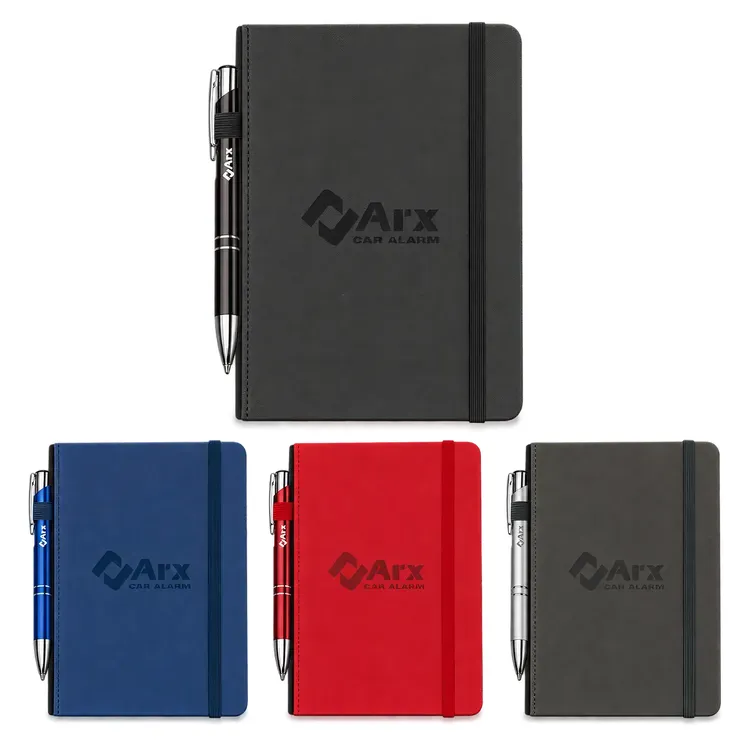 Eccolo Memphis Journal and Clicker Pen Set