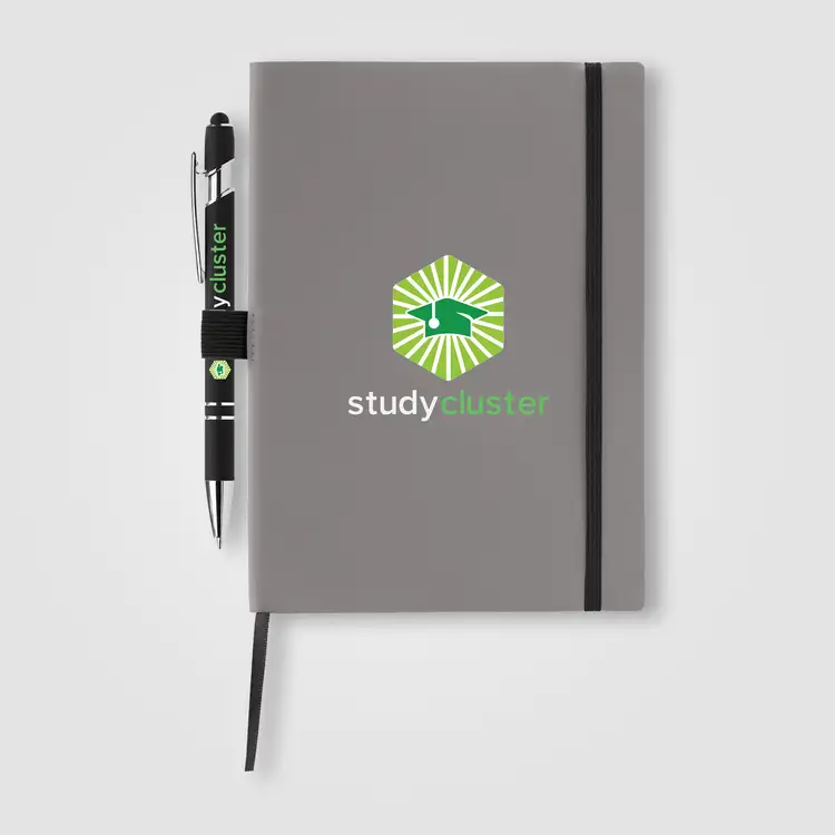 Hemingway Recycled Soft Cover Journal & Pen Set - A5 5.5'' x 8.3'' #4