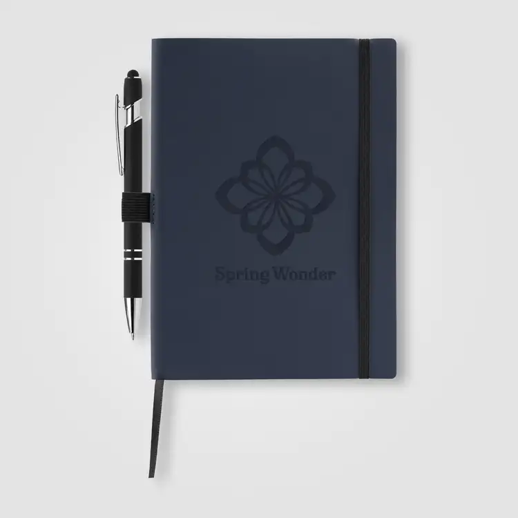 Hemingway Recycled Soft Cover Journal & Pen Set - A5 5.5'' x 8.3'' #7