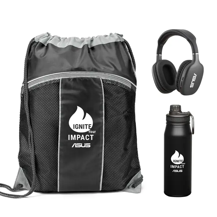 All-Star Welcome Onboarding Set with Bag, Bottle and Headphones