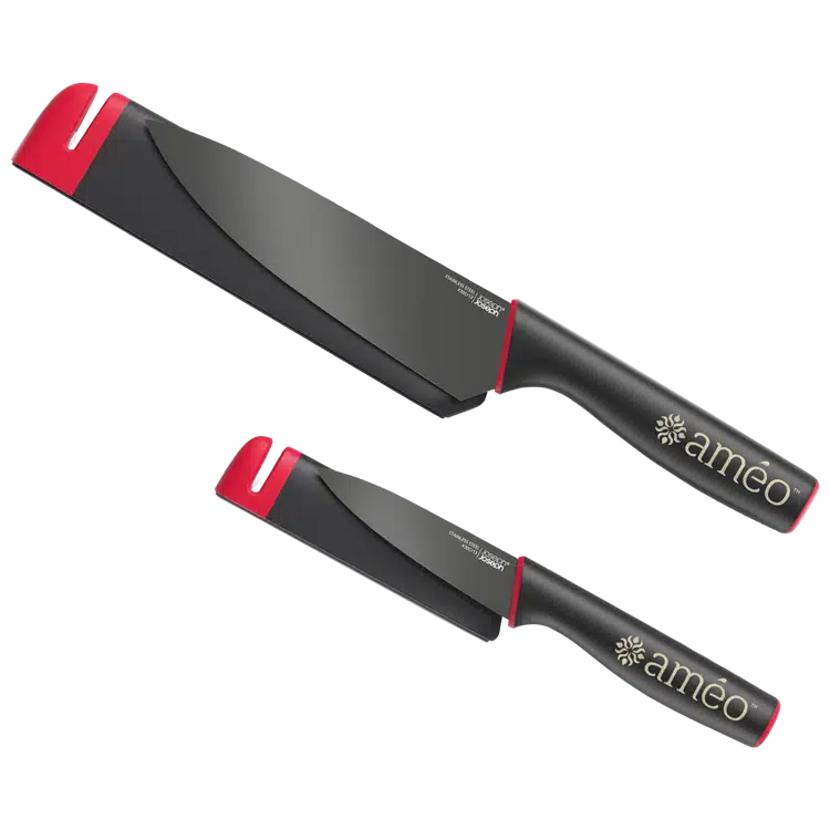 Joseph Joseph Slice&Sharpen 2 Knives with Sheaths