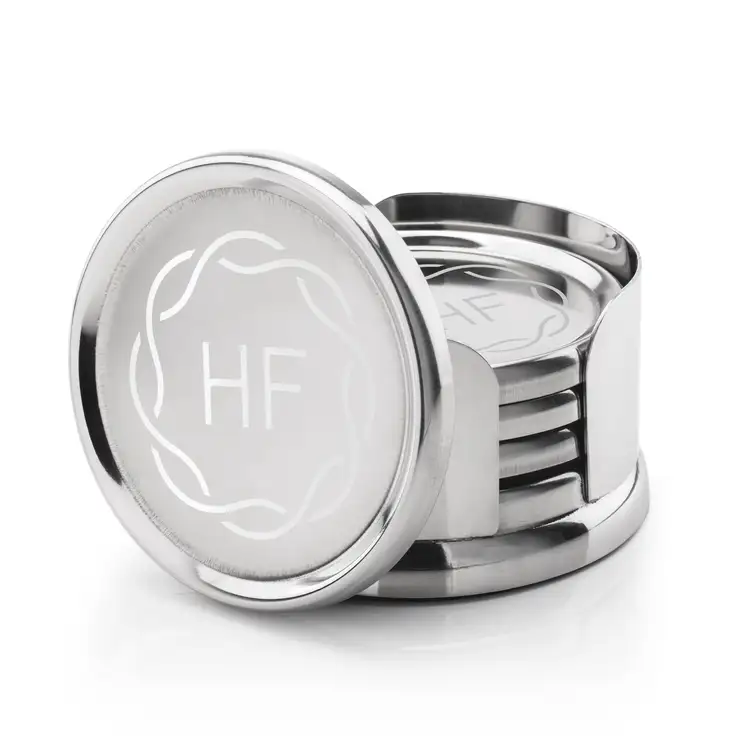 Ensemble de 4 sous-verres Baldoni avec support #2