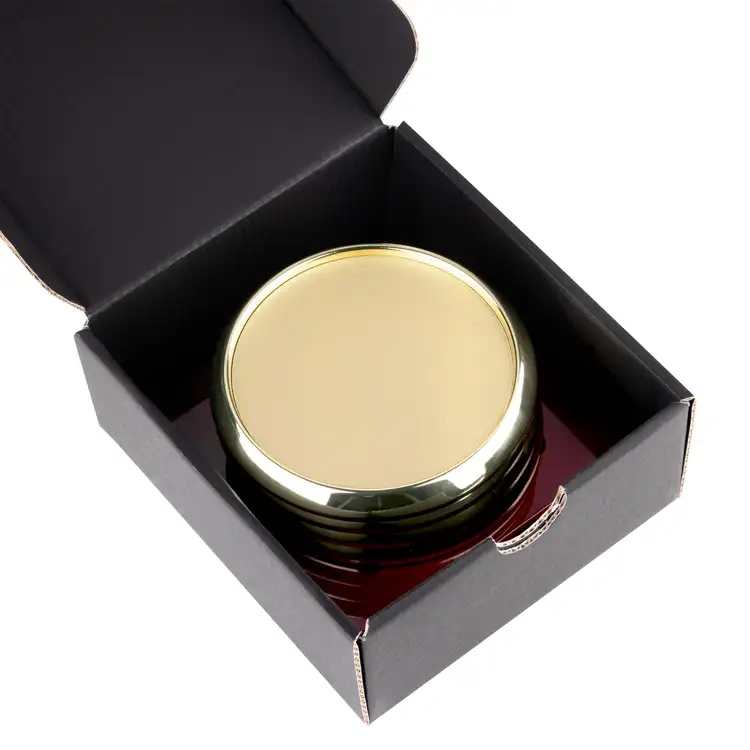 Danville Coasters - Set of 4 - Metal - Multicolor on Rosewood Base #6
