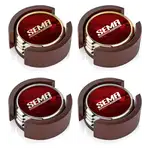 Danville Coasters - Set of 4 - Multicolor on Colfax Base