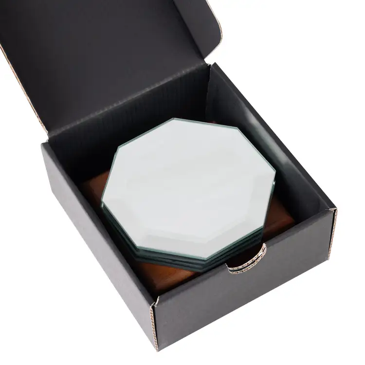 Meaford Coasters - Set of 4 on Walnut Base #2