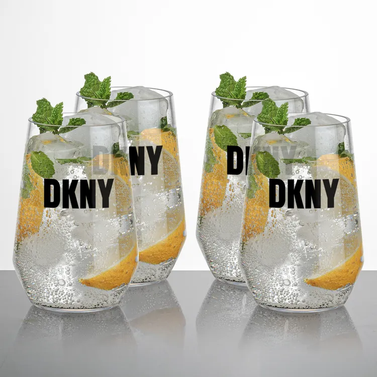 Poolside Tritan 20 oz Glass Set of 4 - Imprinted