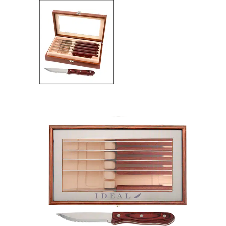 Manchurian Ash 6-Piece Steak Knife Set #3