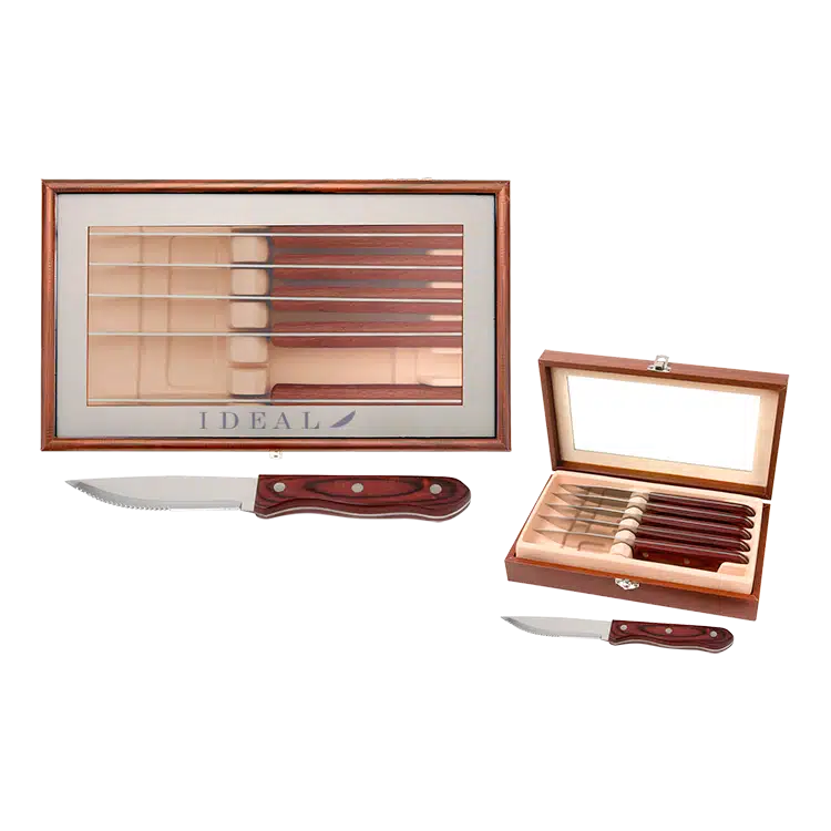 Manchurian Ash 6-Piece Steak Knife Set