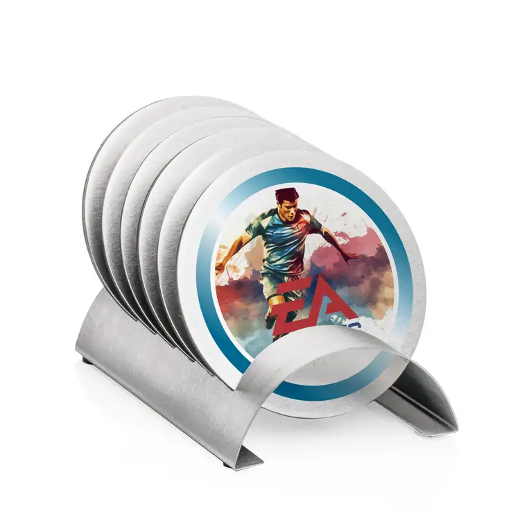 Ensemble de 6 sous-verres Denver multicolore