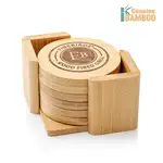 Yorkshire Coasters - Set of 6 - Round - Bamboo