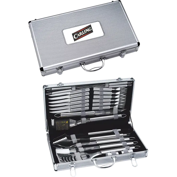 24-Piece Deluxe BBQ Set