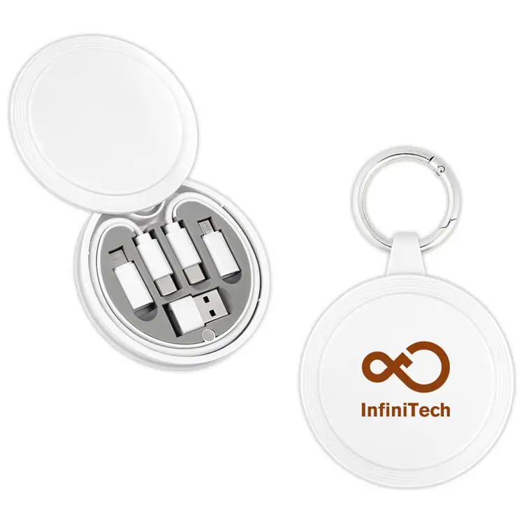 Recycled Charging Cable Kit Keychain #5