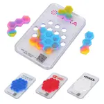 Ensemble de casse-tête hexagonal en silicone