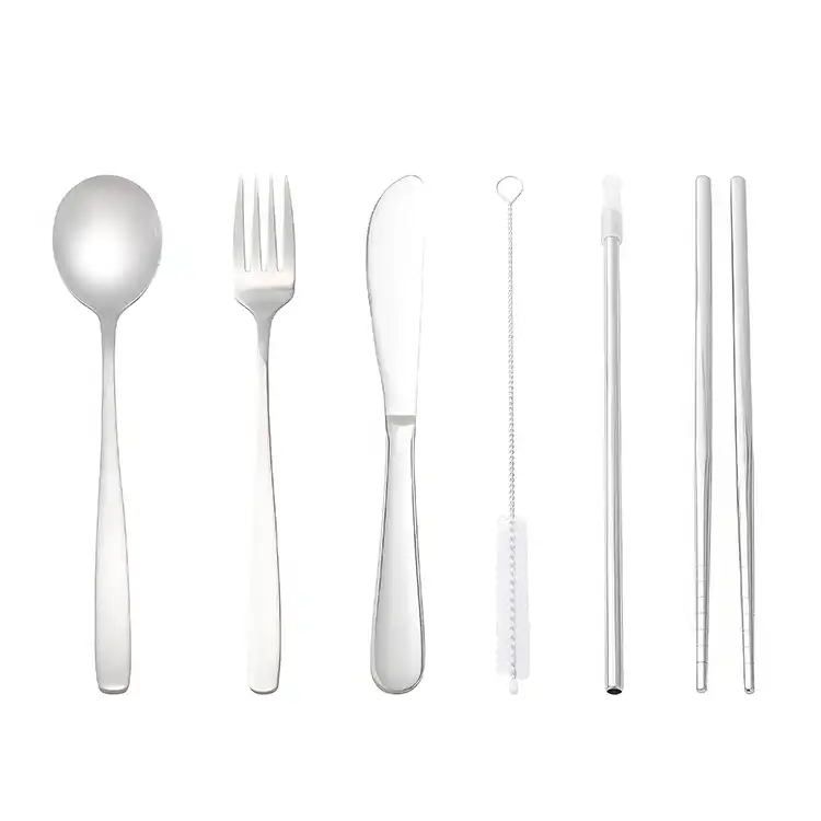 Ensemble de couverts Oxford en acier inoxydable dans un étui #4