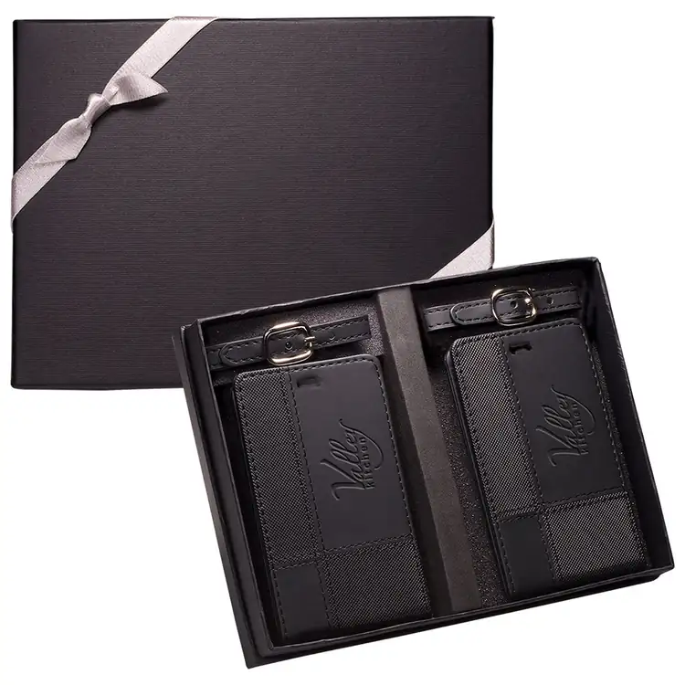 Leeman Tuscany Duo Luggage Tag Pair Gift Set #2