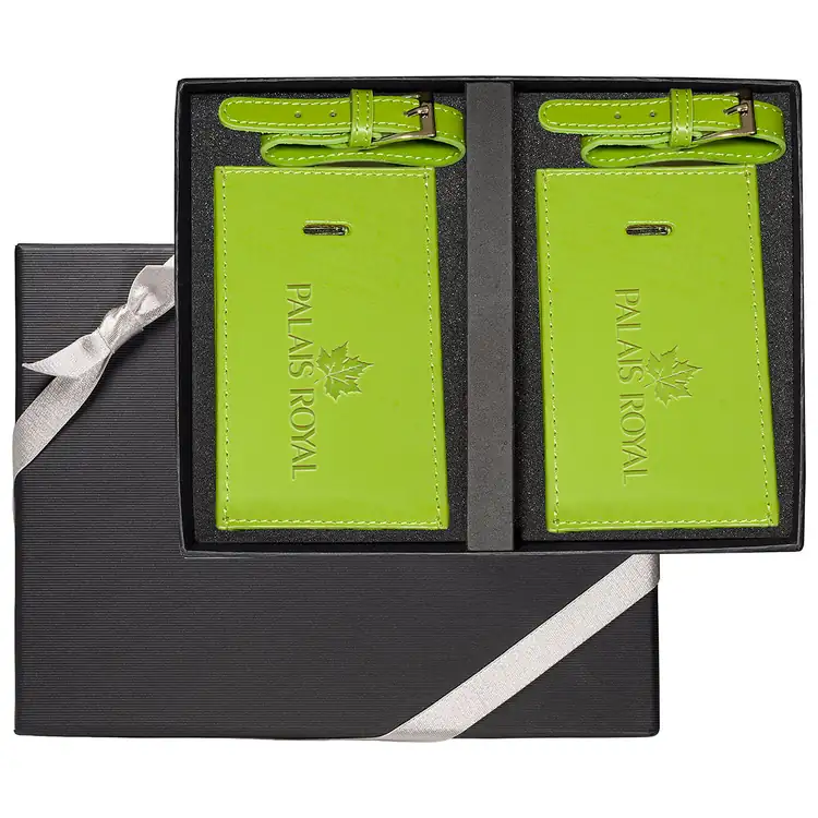 Leeman Whitney Marquis Luggage Tag Pair Gift Set #10