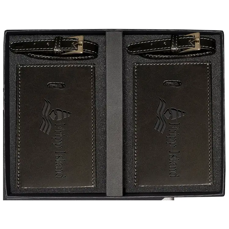 Leeman Whitney Marquis Luggage Tag Pair Gift Set #2