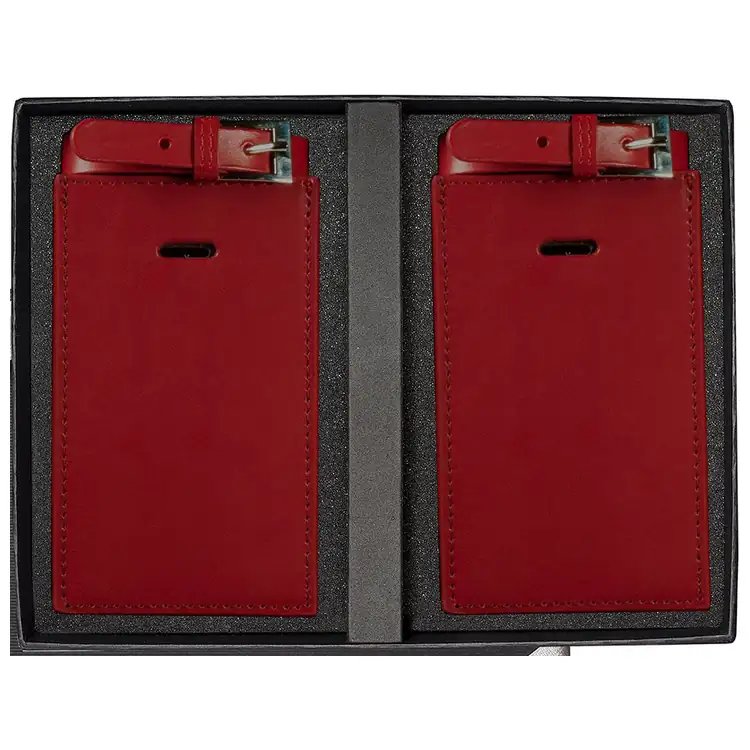 Leeman Whitney Marquis Luggage Tag Pair Gift Set #3