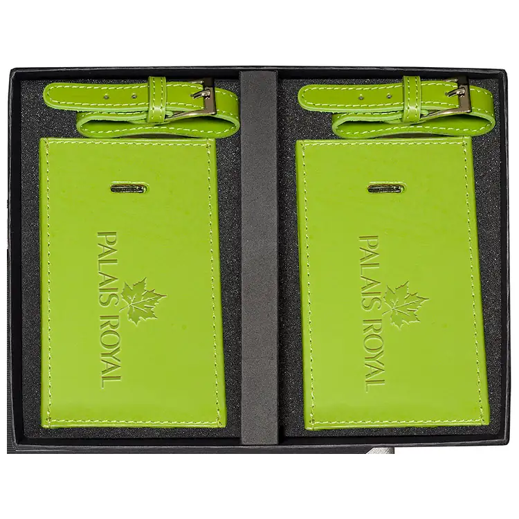 Leeman Whitney Marquis Luggage Tag Pair Gift Set #5