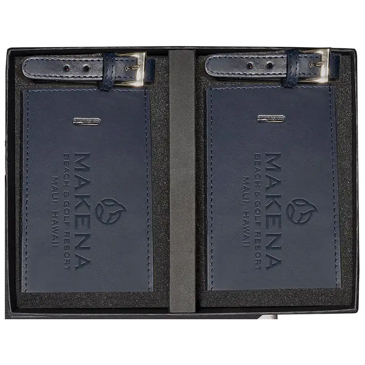 Leeman Whitney Marquis Luggage Tag Pair Gift Set #6