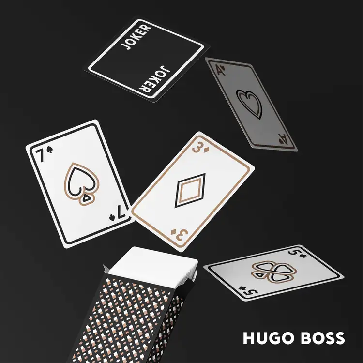 Hugo Boss Iconic Two-Deck Playing Card Set