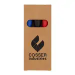 Ensemble de marqueurs effaçables recyclés aimantés